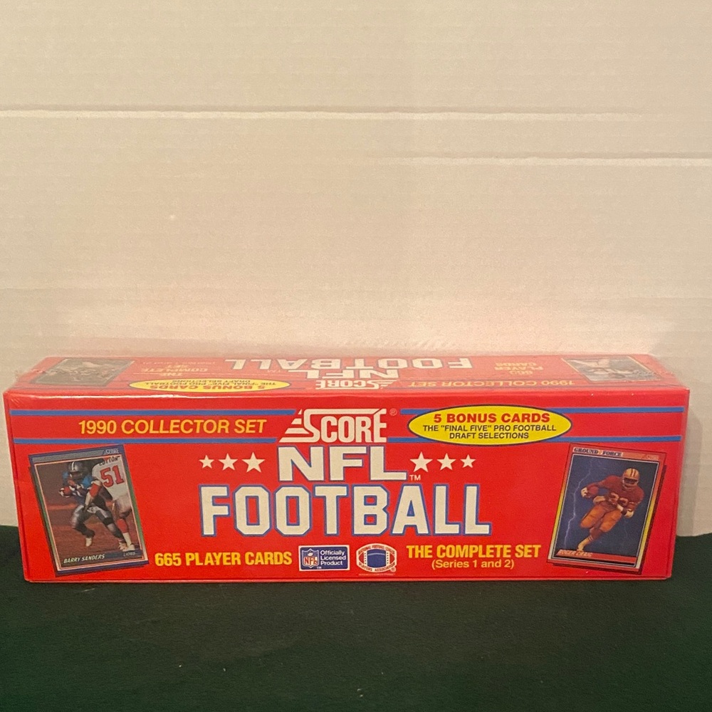 1990 Score NFL Football Complete Set Series 1 & 2 Factory Sealed
